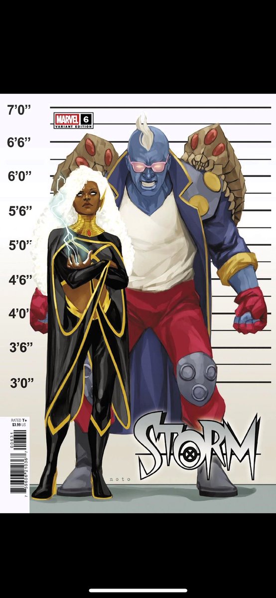 BrandonBurpee's tweet photo. @ayodelemurewa Bringing the heat on this Storm title. Truly such an awesome book and portrayal of the goddess. The character work has been so solid! I can’t wait for issue 6. I can only imagine how well written Japeth will be! Beautiful covers also! https://t.co/rI1YBAiKLE