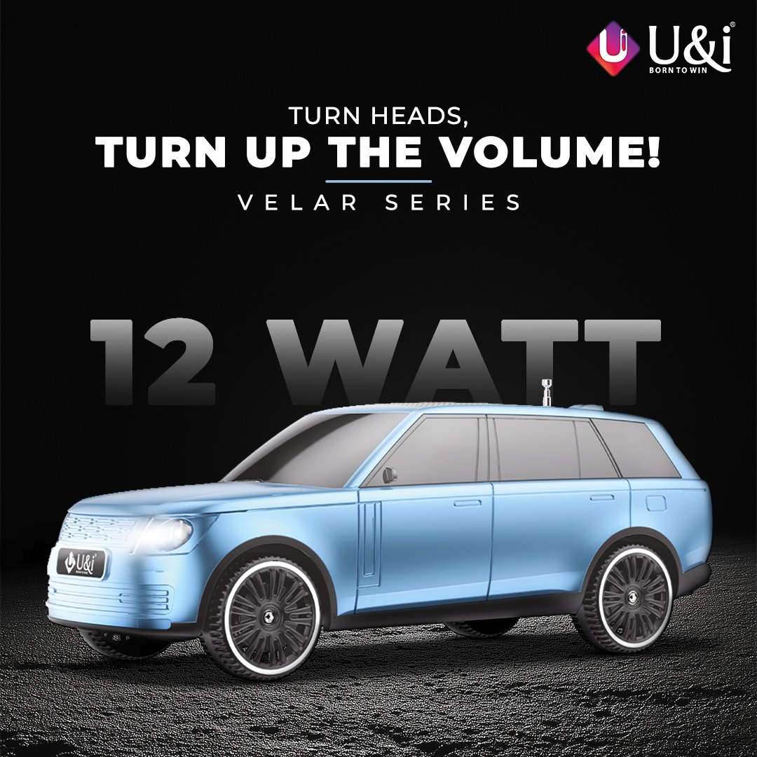 Turn up the volume with the Velar Series! Experience powerful 12W sound that fills every corner with crystal-clear beats. 

#VelarSeries #12WPower #FeelTheSound #Uandiworld #Uandispeakers