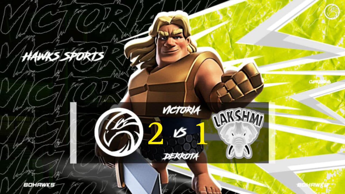 [🦅 RESULTADOS 🦅]

En un emocionante partido en contra de un gran rival, nuestros halcones lograron darlo vuelta y se traen los puntos a casa para escalar posiciones en la Fase de Grupos.

🏆 <a href="/LigaSemipro/">LIGA LSP</a>
🆚 <a href="/LakshmiCR_/">Lakshmi Gaming</a>
✅ 2-1

MVP🔥 <a href="/Ricardoo7w7/">CR RICARDO</a> 5-0 🧹

#GoHawks