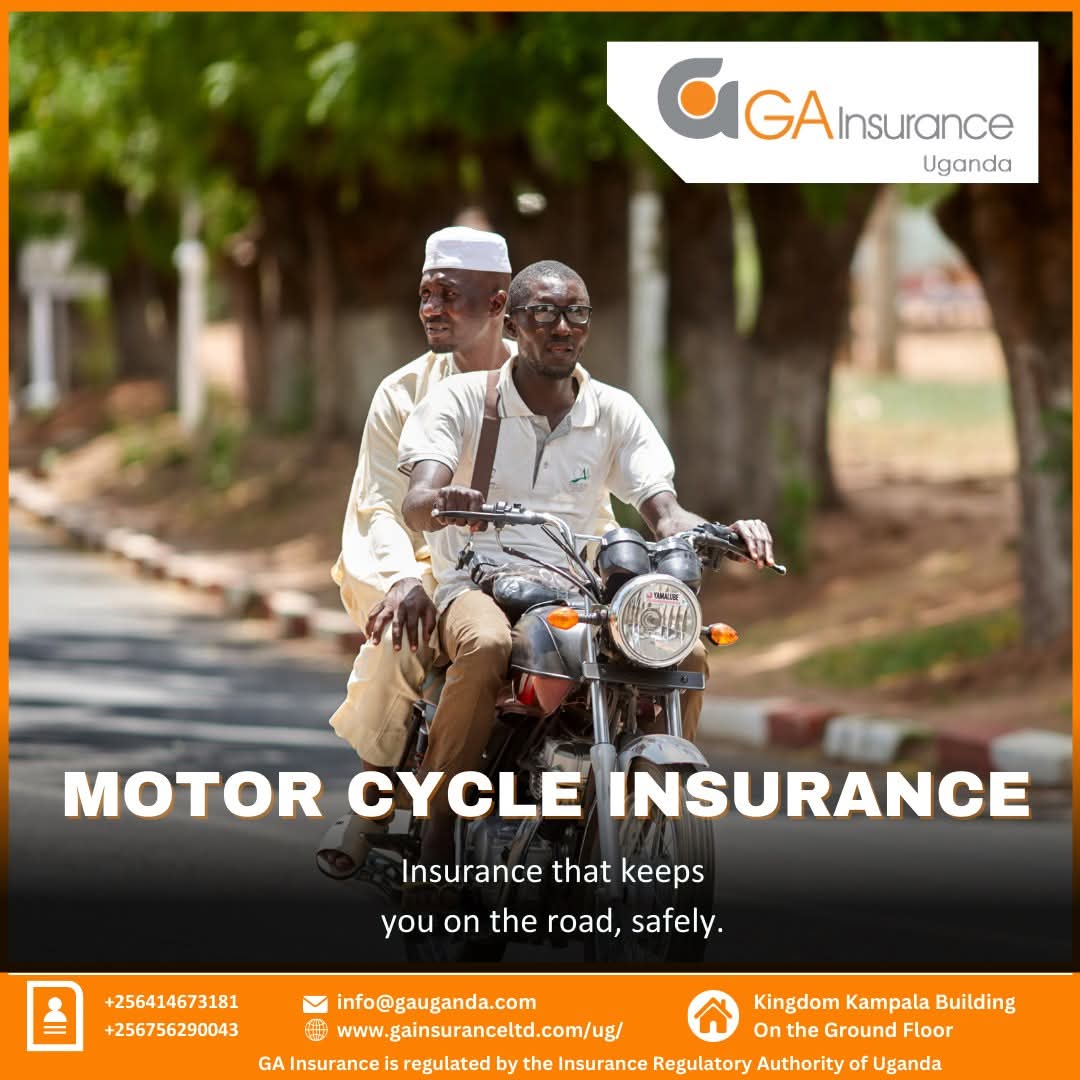 ga_uganda's tweet image. Motorcycle Insurance provides financial protection for motorcycle owners against risks such as accidents, theft, fire, and third-party liabilities. 
Get your quote online in only 3 minutes
#GAInsuranceUganda #MotorcycleInsurance #motorcycle