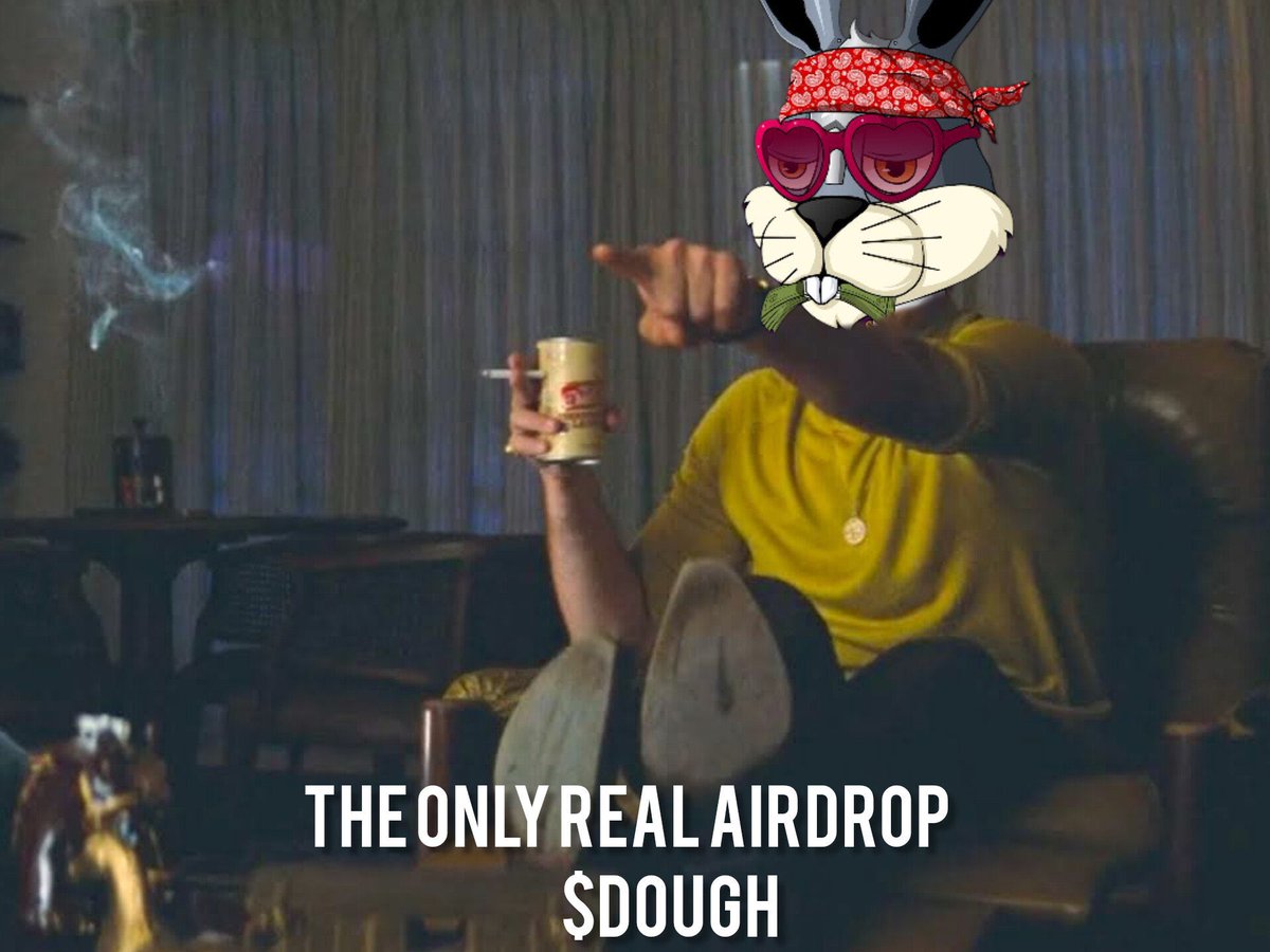 🎁 GIVEAWAY &amp; BURN 🔥 $DOUGH 💰

The community; expansion, volume, popularity has EXPLODED - LETS CELEBRATE!🐰
—
2m $DOUGH -10 wallets
20m $DOUGH BURNT🔥
—

Rules 👇 -{48 HRS} ⏳ 
• Follow <a href="/BunniesNHomies/">B&H Club 🥕 $DOUGH</a> 
• Like 👍 | Share ♻️ | Tag frens 🫂
• Thank the team!

LFG Homies!! 🏁