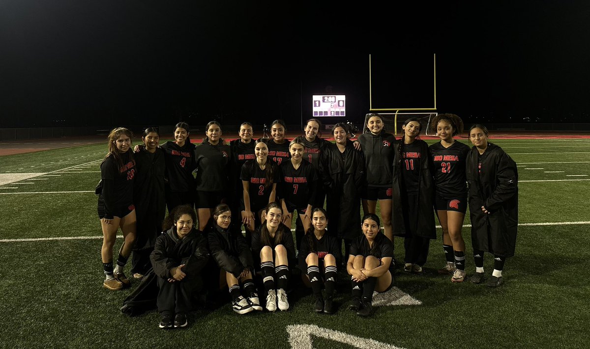 Channel League Girls Soccer Final: 
Rio Mesa  1
Dos Pueblos 0
Goal Scored by Yareli Torres. 
Solid team performance tonight lead by Jazmyn Camarena. 
Record: 2 - 11 -5 (1-5-5)