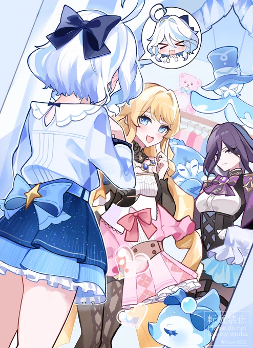 フリーナちゃん復刻とのことなので、
最近のお気に入りまとめました! 