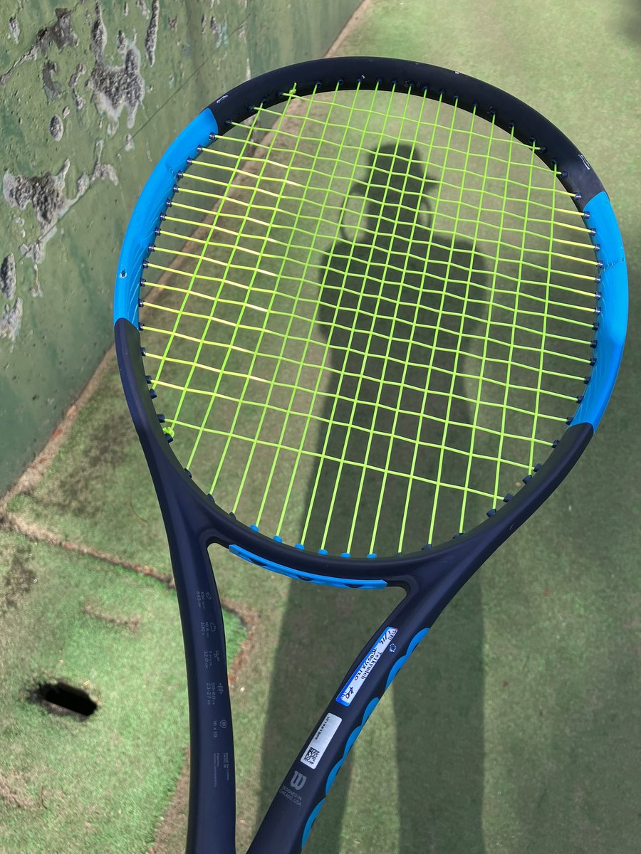 2年半も更新して無かった💦
同じ弦でもギターよりラケット依存度が高くなってる笑笑