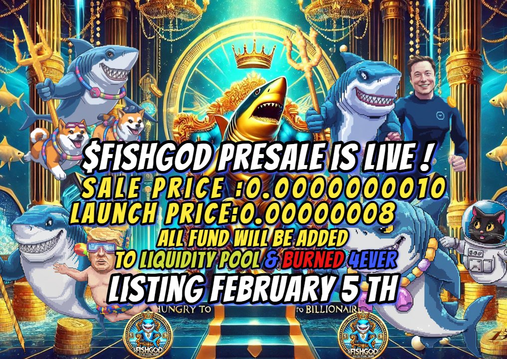 $FISHGOD 🦈 tweet media