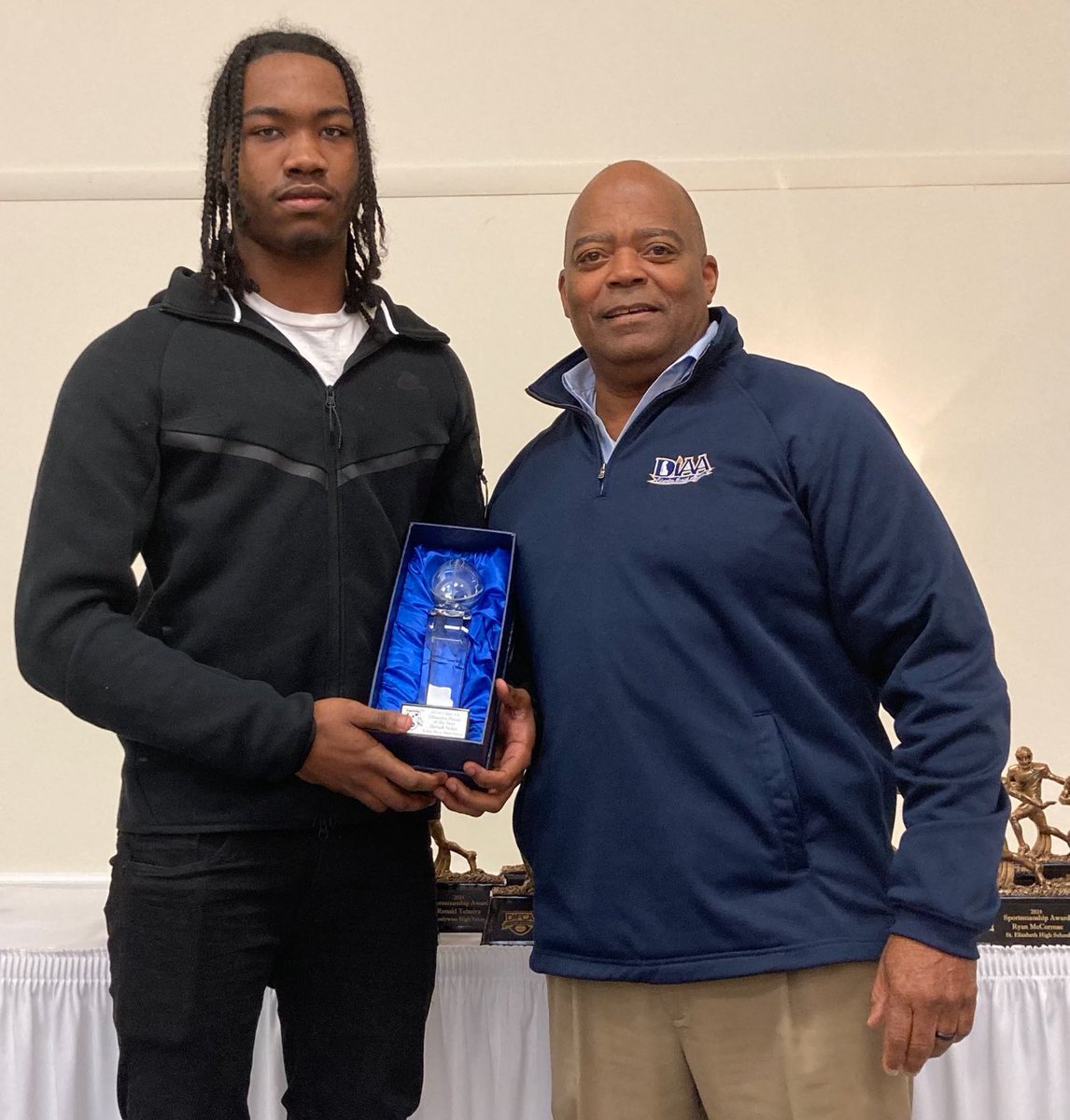 Blessed to be 2x all state WR and earned class 1A offensive player of the year