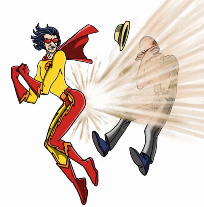 Fartman resisting attempted citizen’s arrest by wannabe politician Brent Hatley