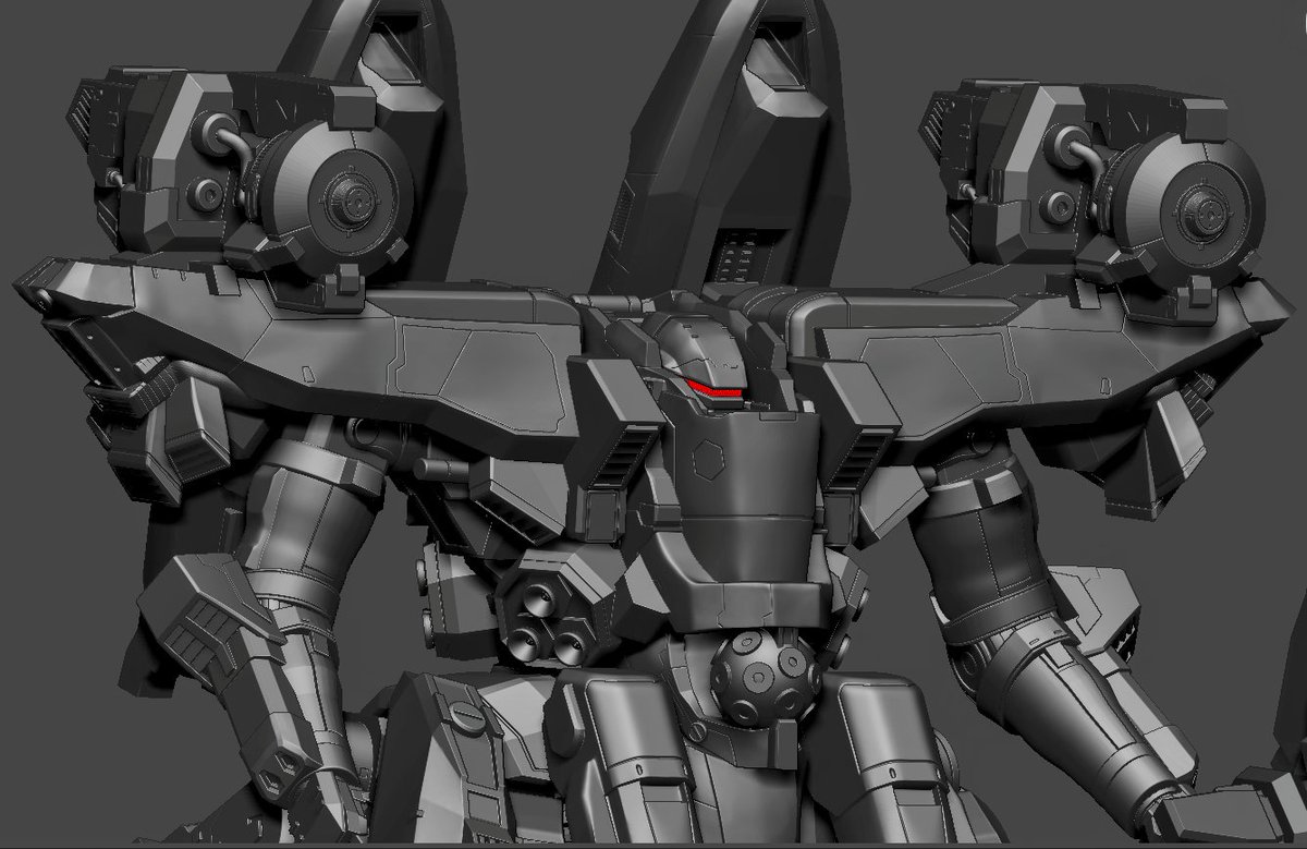 AC6よりHC型執行機 仮完成です #AC6 #ZBrush