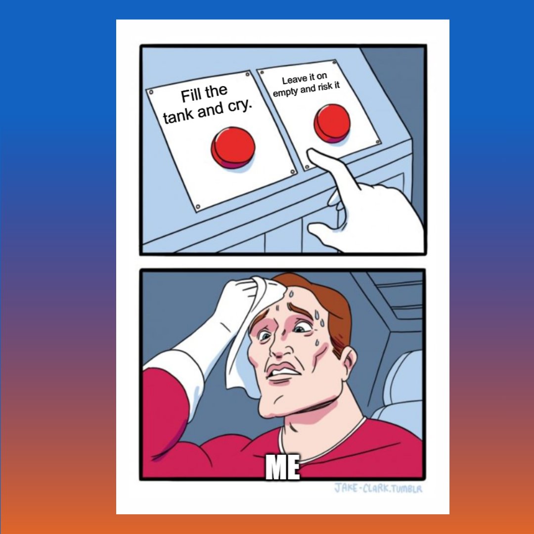 firstclick_ph's tweet image. Every driver’s dilemma when gas prices are through the roof. 😰😅🚗#phtraffic #gas #diesel