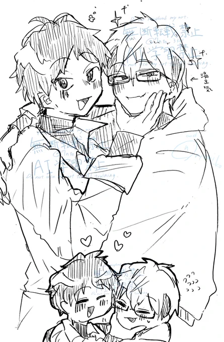 自創作のBL 