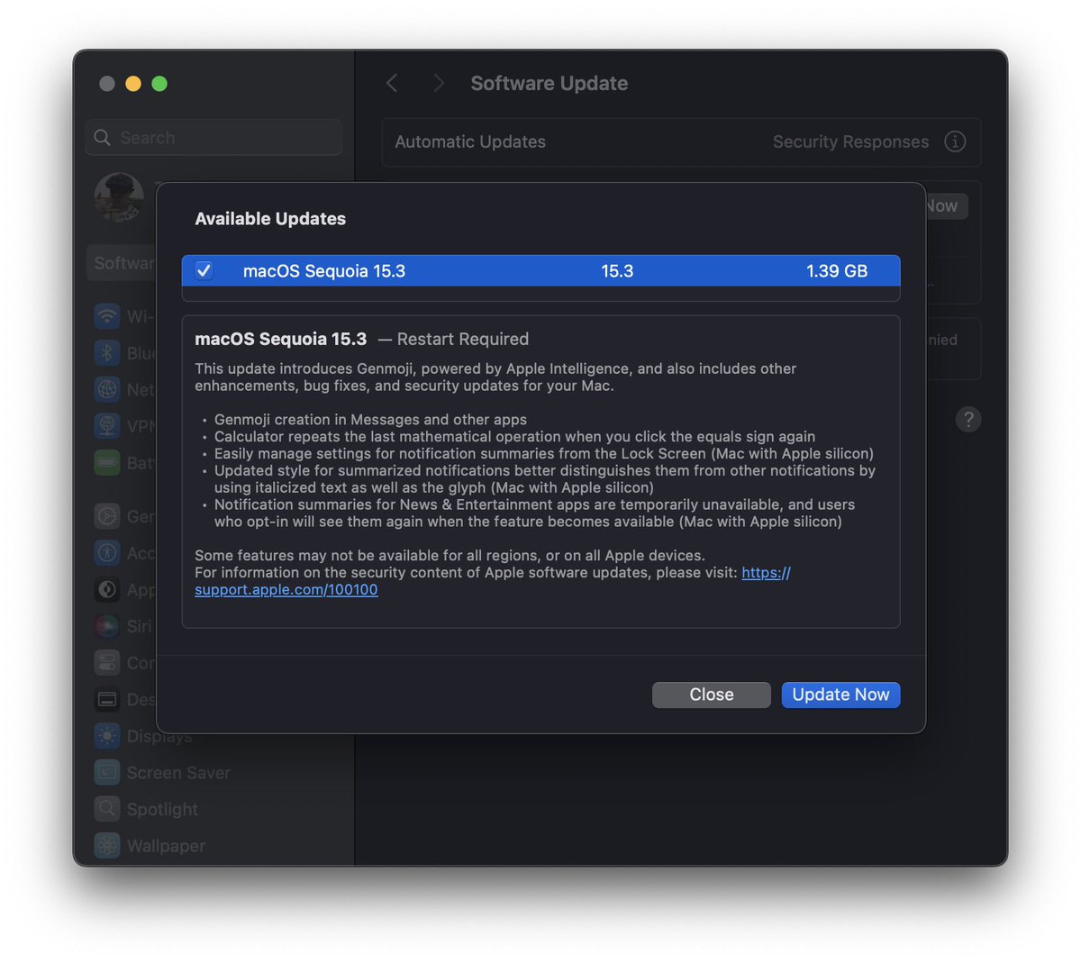 sGeekBlog's tweet photo. @Apple released #iOS18.3, #watchOS11.3 &amp; #macOSSequoia 15.3. Update includes fixes for #AppleIntelligence, new #Watchfaces &amp; extra #Sequoia features fix. https://t.co/AmcqUjzp5x