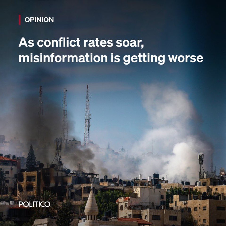 There are growing challenges posed by AI-driven data collection, unchecked narratives, and the declining emphasis on evidence-based reporting

“we can and should place guardrails around the evidence we use to inform the public &amp; respond to conflict”

🔗: ow.ly/pkZz50UNGvs