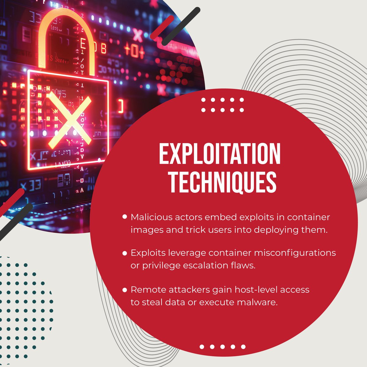 varutra's tweet image. Critical Vulnerability Alert!
A flaw in Podman and Buildah is enabling container breakouts, exposing host systems to severe risks. Enterprises relying on containerized environments must act now to secure their workloads.  #CyberThreats #VarutraSolutions #CloudSecurity #ZeroTrust