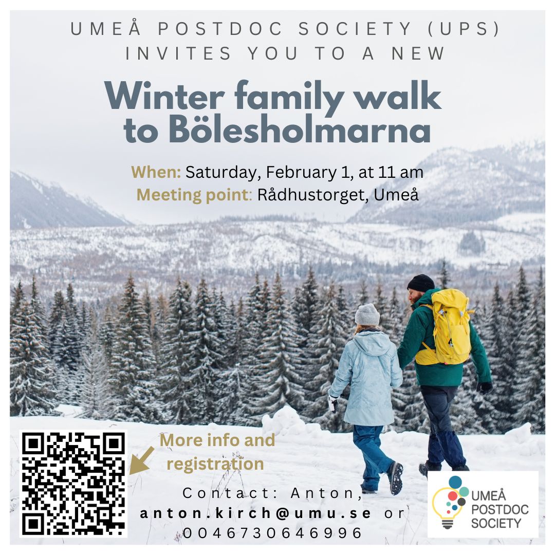 PostdocUmu's tweet image. The UPS Social Event Office is thrilled to announce the first hike of the season!