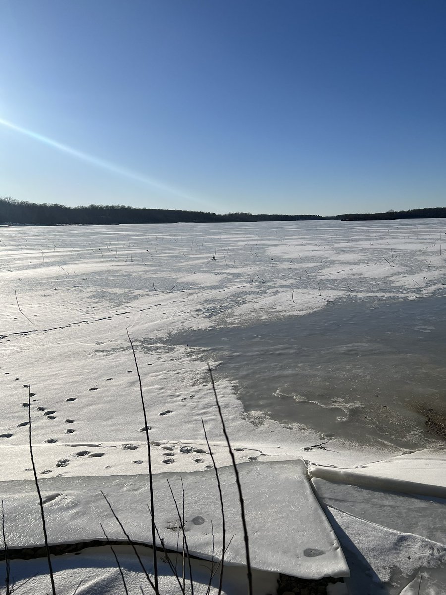 GACfan_Rodge's tweet photo. My lake is frozen!  #OhioProblems 🥶 https://t.co/BBQPWBUrS4