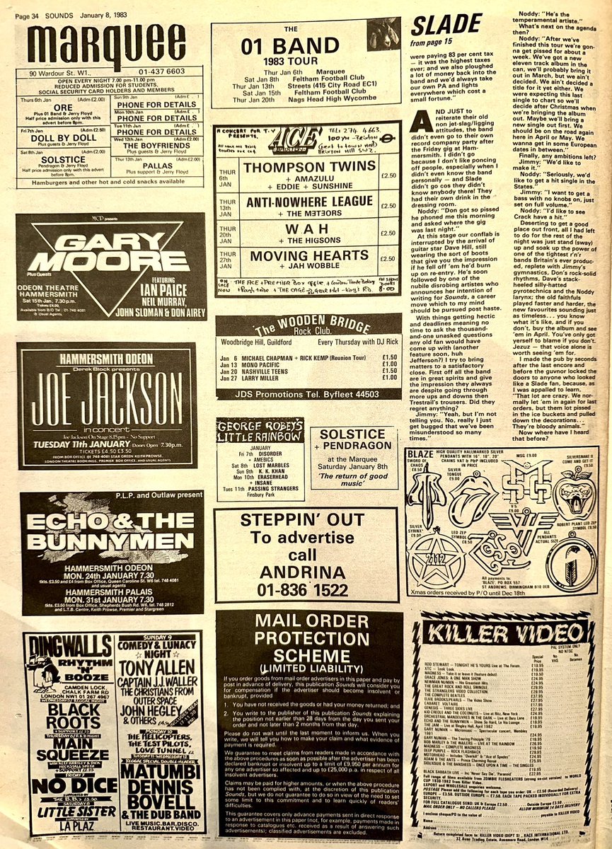 Joe Jackson Music (@joejacksonmusic) on Twitter photo Sounds January 8, 1983 <a href="/ZoundsAbound/">Zounds Abound</a> Sounds January 8, 1983 <a href="/ZoundsAbound/">Zounds Abound</a>