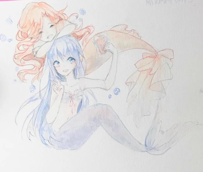 never stop drawing ~ 2017 vs 2023! 