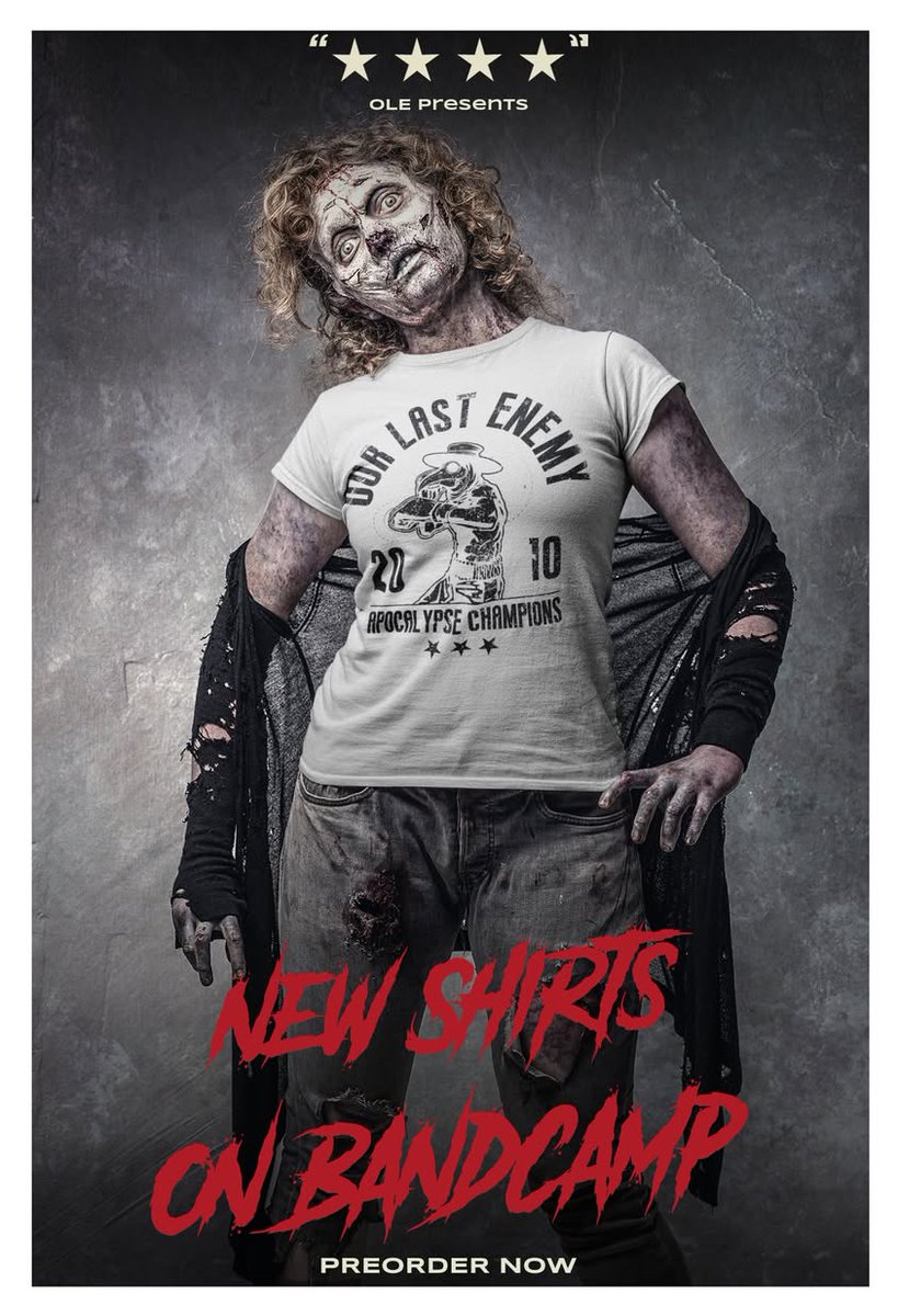 Merch Drop over at our BC! Preorders live now