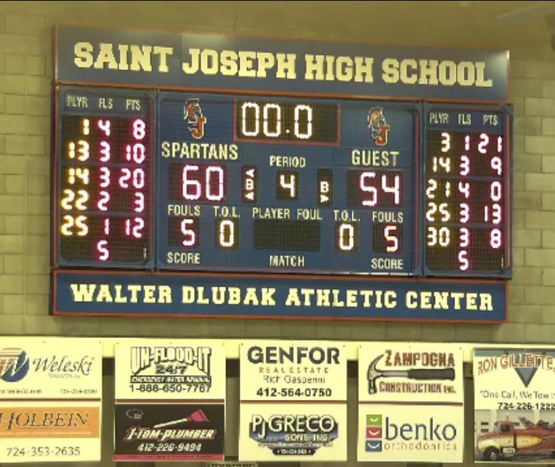 The alma mater always sounds better after a win. Especially over rival Aquinas!  Great job girls‼️. Gia Richter leads the way with 20 🏀