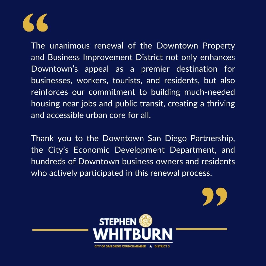 Councilmember Stephen Whitburn tweet media
