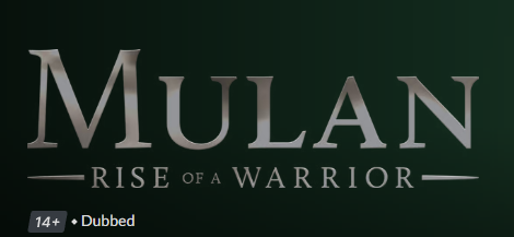 Watched Mulan: Rise of a Warrior (2009) last night with <a href="/KhyNoMichi/">KhyNoMichi</a> for her birthday! I honestly can say this is my favorite depiction of the story of Mulan so far. It is easily better than the 2020 live action. It does a great job at showing the horrors of war.