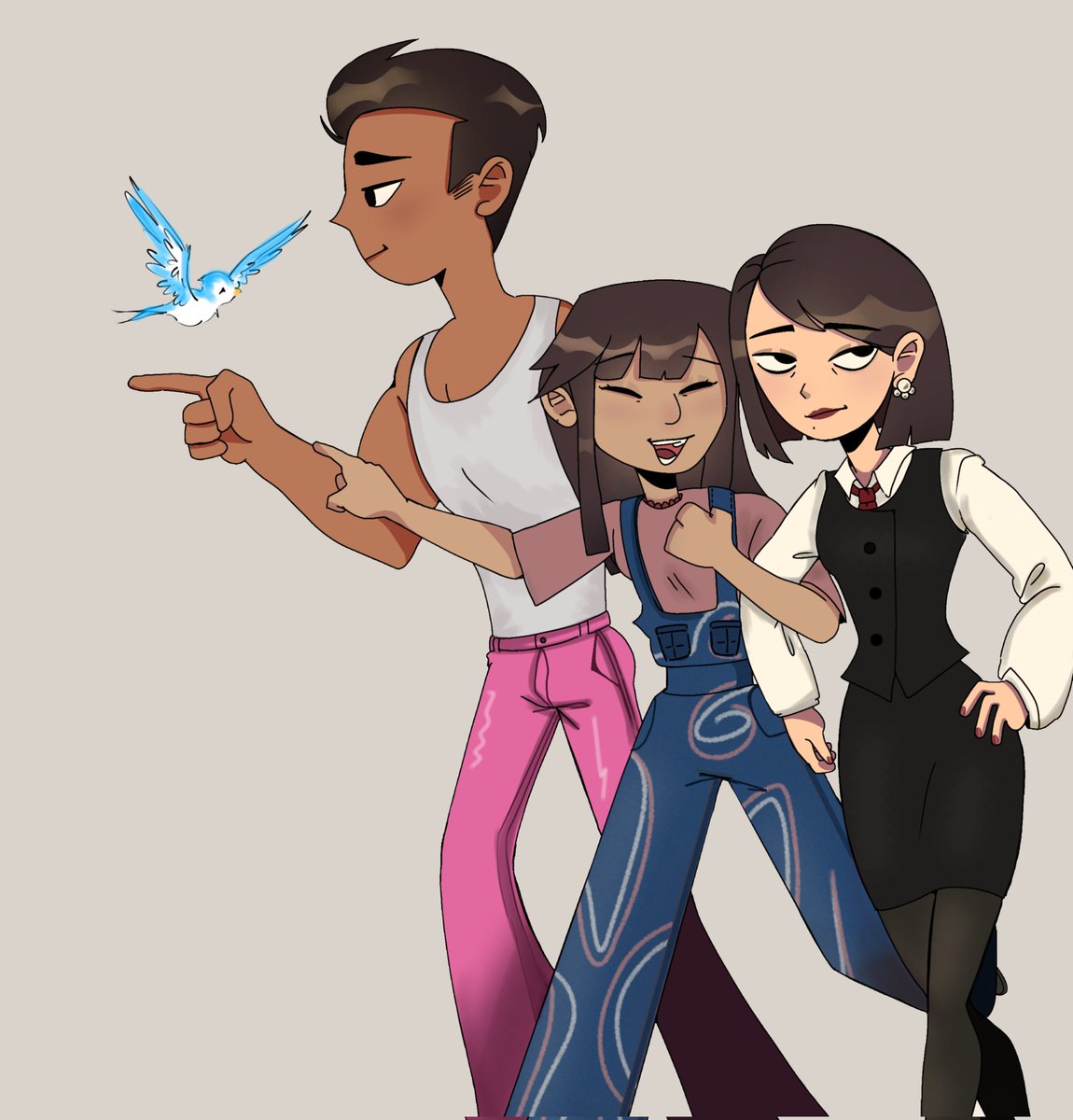 ImYasue's tweet photo. RESUCITÉ 
Y vine con un fanart de desventure camp titulado:
Despues del Juego:D
#dctwt #disventurecampseason4 https://t.co/PRFsp74cTh
