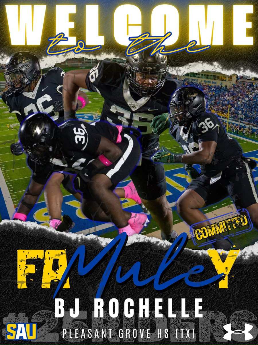 Bj Rochelle 25' (@bari_rochelle) on Twitter photo π―% Committed
#AGTG
#25Riders
<a href="/TXK_Gameday/">Texarkana Gameday</a> <a href="/Coach_Langley/">CoachLangley</a>
<a href="/CoachBradSmiley/">Brad Smiley</a> <a href="/SAUFootball/">Mulerider Football</a>
<a href="/JoshGibsonPG/">Josh Gibson</a> <a href="/Coach_JDarby/">Jonathan Darby</a> π―% Committed
#AGTG
#25Riders
<a href="/TXK_Gameday/">Texarkana Gameday</a> <a href="/Coach_Langley/">CoachLangley</a>
<a href="/CoachBradSmiley/">Brad Smiley</a> <a href="/SAUFootball/">Mulerider Football</a>
<a href="/JoshGibsonPG/">Josh Gibson</a> <a href="/Coach_JDarby/">Jonathan Darby</a>