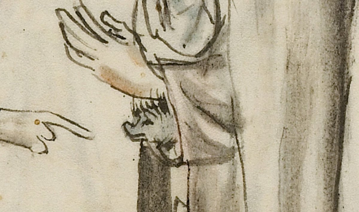 St. Hedwig calls out a nun who has a hedgehog "up her sleeve..." 🦔🥰

Getty Museum, Ms. Ludwig XI 7