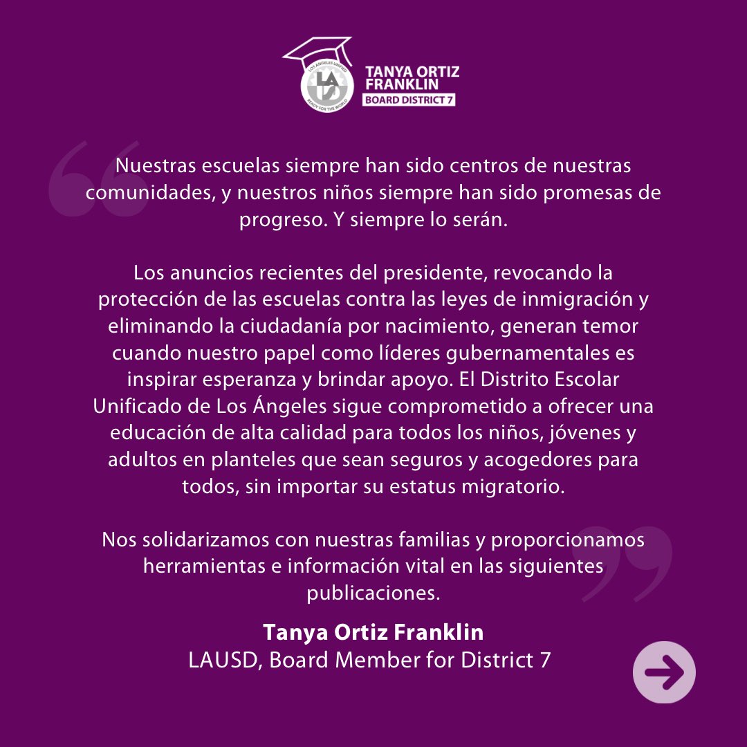 Board Member Tanya Ortiz Franklin tweet media