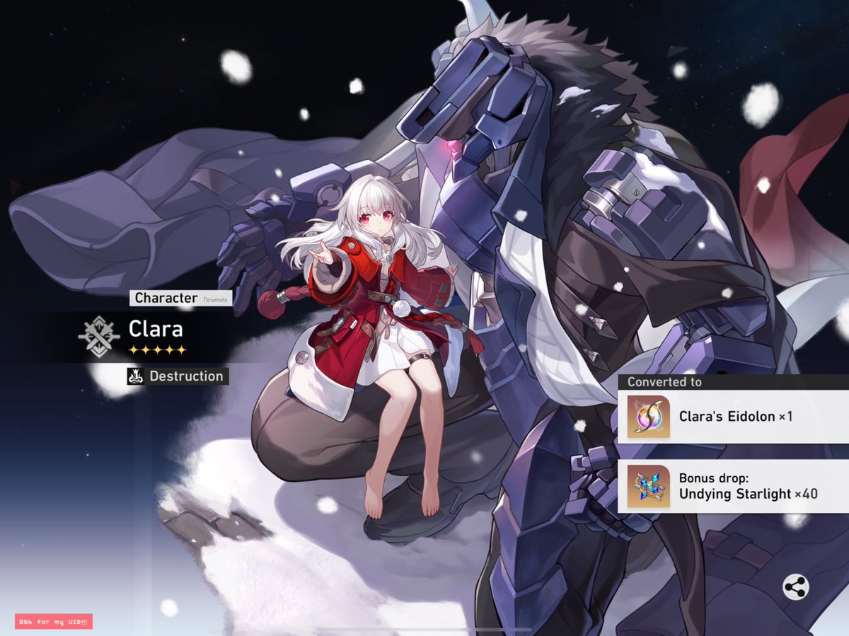 gnawedbullets's tweet photo. ❄️;  is this her telling me to get back on my Clara muse . . .  Oh Clara my beloved daughter MY PRECIOUS LITTLE TREASURE I’M HAPPY YOU GAVE ME A COPY . . .  at least this was on the perma banner shajsjsjsksj https://t.co/drrPr09XAo