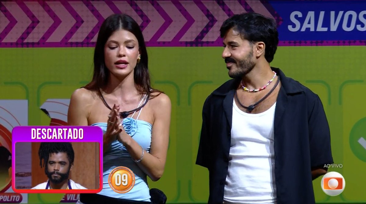 centralreality's tweet photo. A Vitória não deixa o Mateus falar NUNCA, né? #BBB25 https://t.co/YulQAwJO3X
