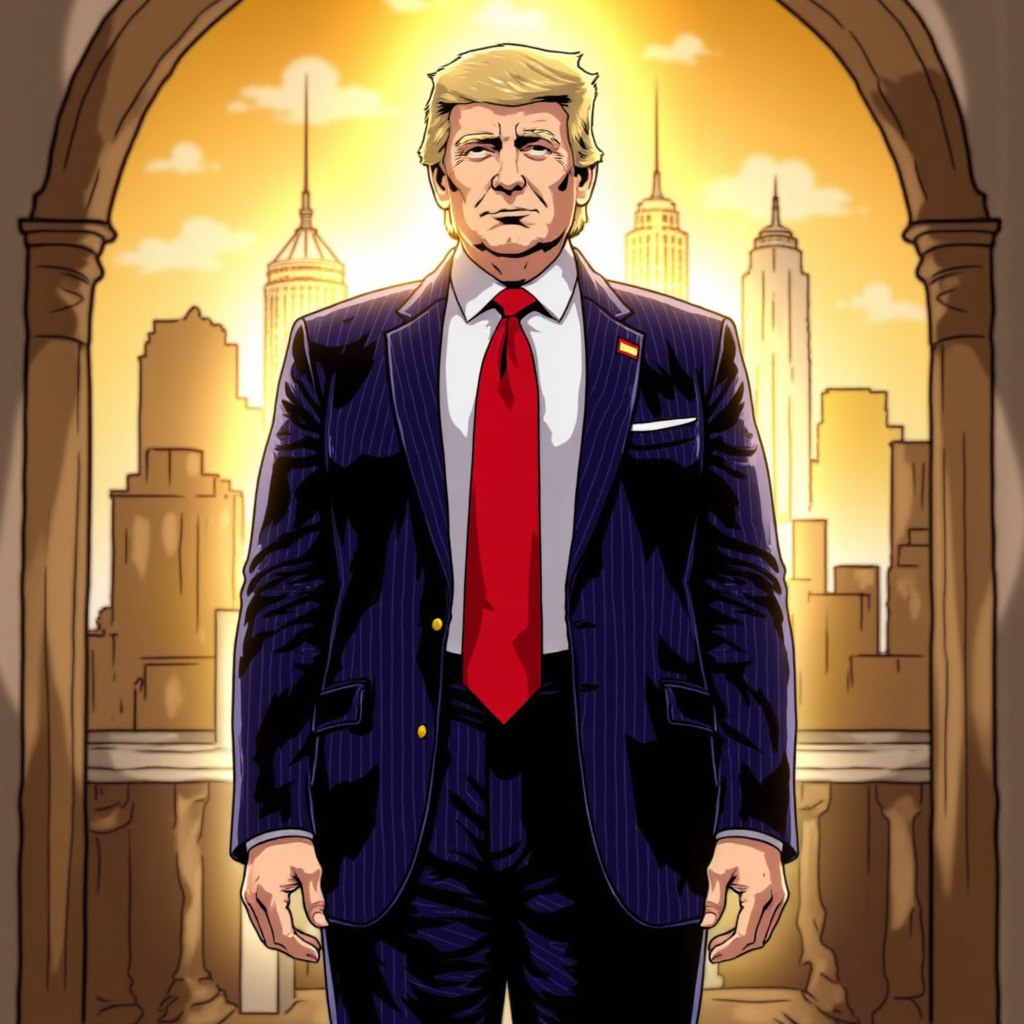 <a href="/POTUS/">President Donald J. Trump</a> The golden age has started! 
Time for #MAGAVERSE
