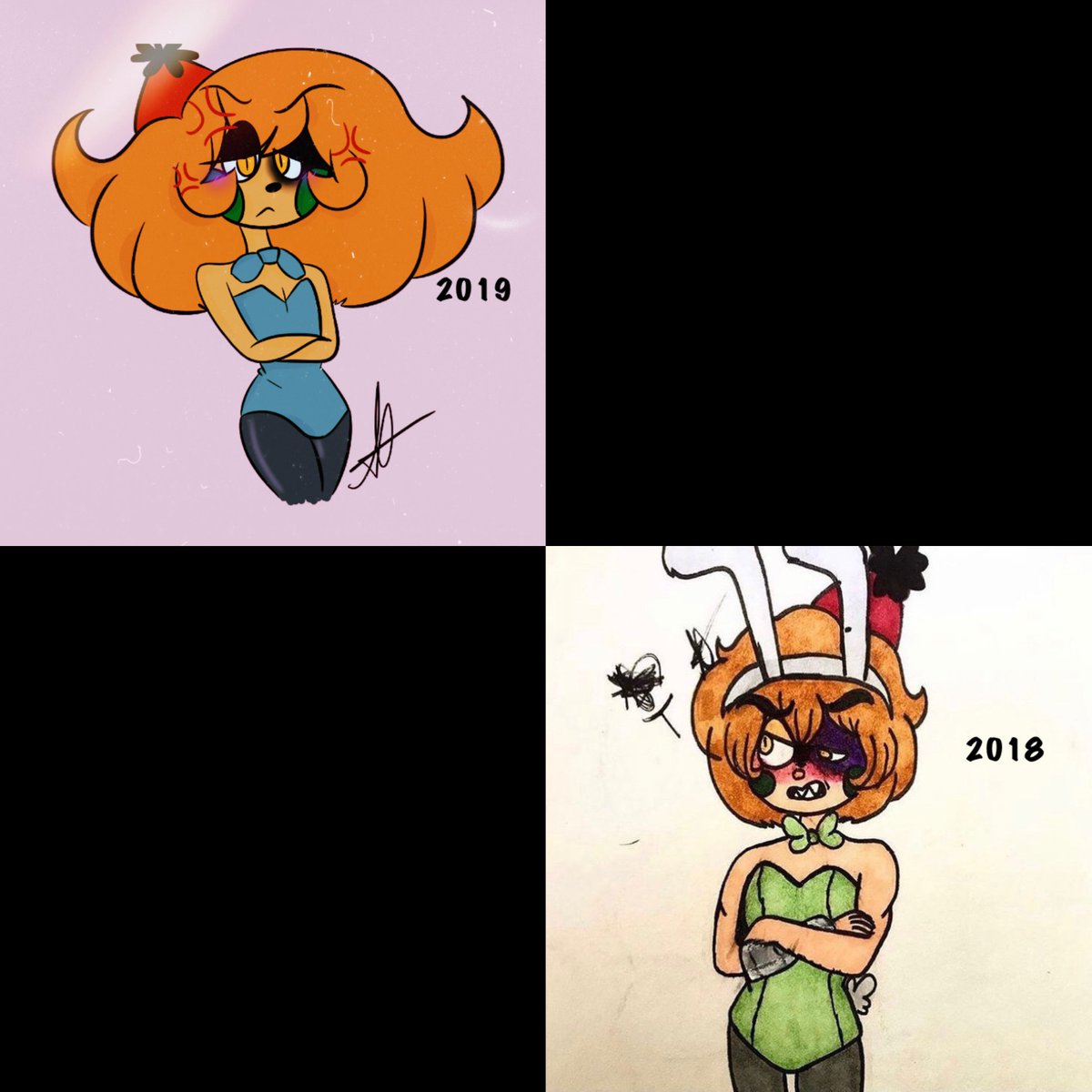 Silly annual Rico redraw from last December 💪🏽 give me strength to continue it this year 💔