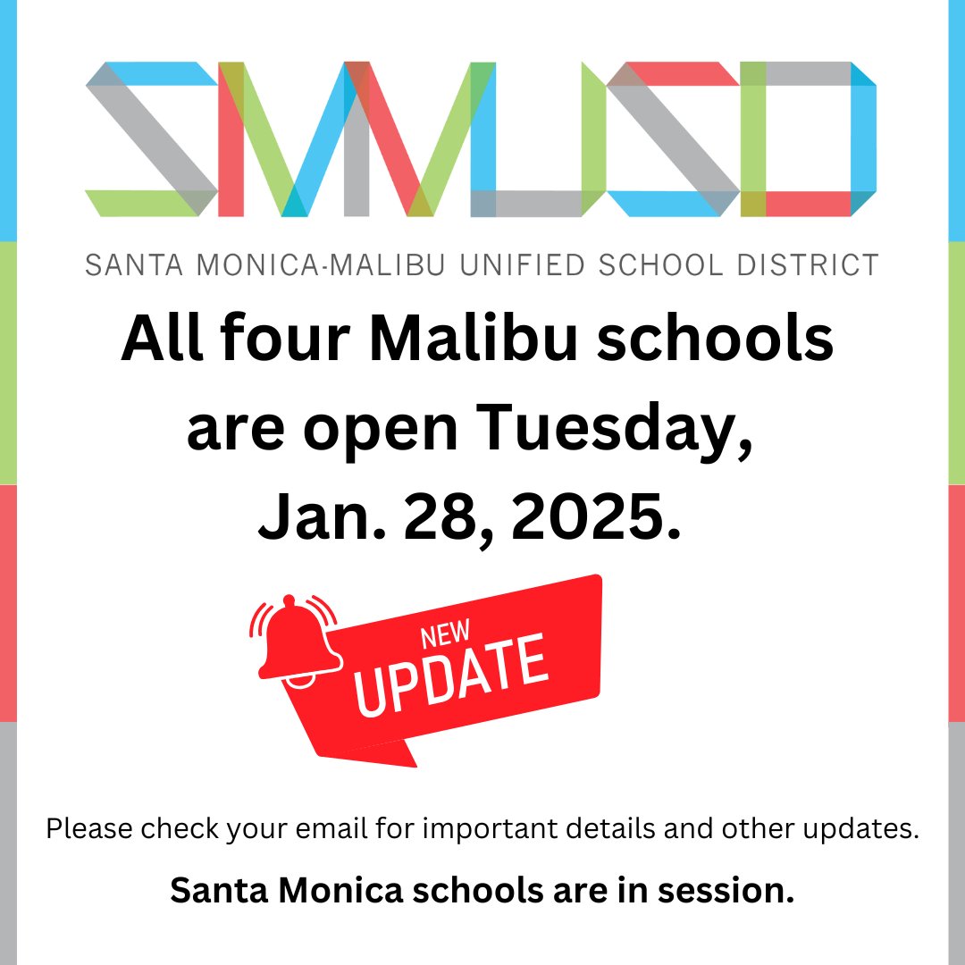 SMMUSD - OFFICIAL tweet media