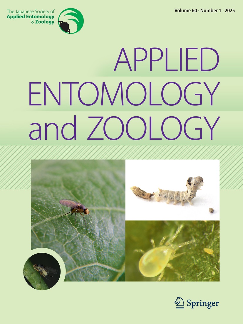 SpringerJP_LS's tweet photo. Applied Entomology and Zoology (#AEZ) Volume 60 Number 1 is now available online.
https://t.co/QE9xEQtuC4 https://t.co/5qa60yBQH2