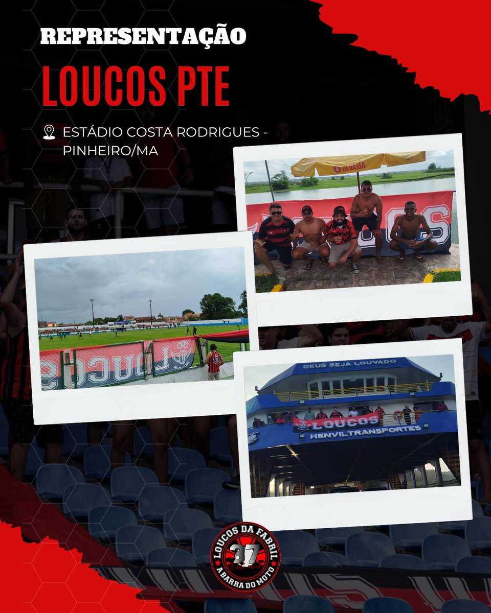 LOUCOS PTE! 🇦🇴

Domingo foi de apoiar o Moto na baixada Maranhense. Alguns registros da nossa ida até Pinheiro. Quem venha as próximas, sempre ao lado do rubro-negro da Fabril! 

A BARRA DO MOTO CLUB 🔴⚫