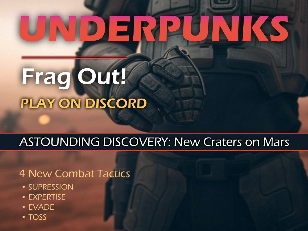 JaydzDev's tweet photo. The #UnderpunksRPG did it again!

Players can now use Grenades to get rid of difficult foes.

#WAXFAM $WAXP #DiscordMMO https://t.co/BsuQk9R3dI