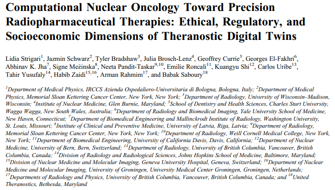 Prof Geoff Currie AM (@drgeoffcurrie) on Twitter photo Great to see this ahead-of-print in <a href="/JournalofNucMed/">JNM</a> with a truly global authorship with <a href="/CharlesSturtUni/">Charles Sturt University</a> <a href="/CSUDMS/">Charles Sturt Dentistry and Medical Sciences</a> : jnm.snmjournals.org/content/early/… Great to see this ahead-of-print in <a href="/JournalofNucMed/">JNM</a> with a truly global authorship with <a href="/CharlesSturtUni/">Charles Sturt University</a> <a href="/CSUDMS/">Charles Sturt Dentistry and Medical Sciences</a> : jnm.snmjournals.org/content/early/…