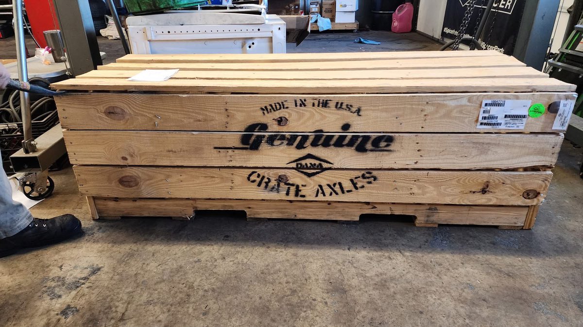 ocd_offroad's tweet image. Little present for a JT Rubicon.

#spicer #axle #jeep #jt #gladiator #rubicon