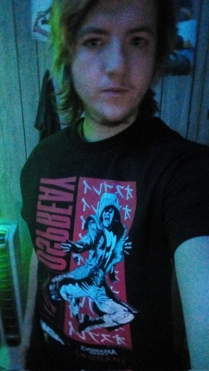 Avxrnightdantex's tweet photo. GOT MY #AERIALASSASSIN @WillOspreay merch today! Hands down, my favorite wrestler! #willospreay #thebillygoat #AssassinsCreedShadows https://t.co/vYheroRgxi