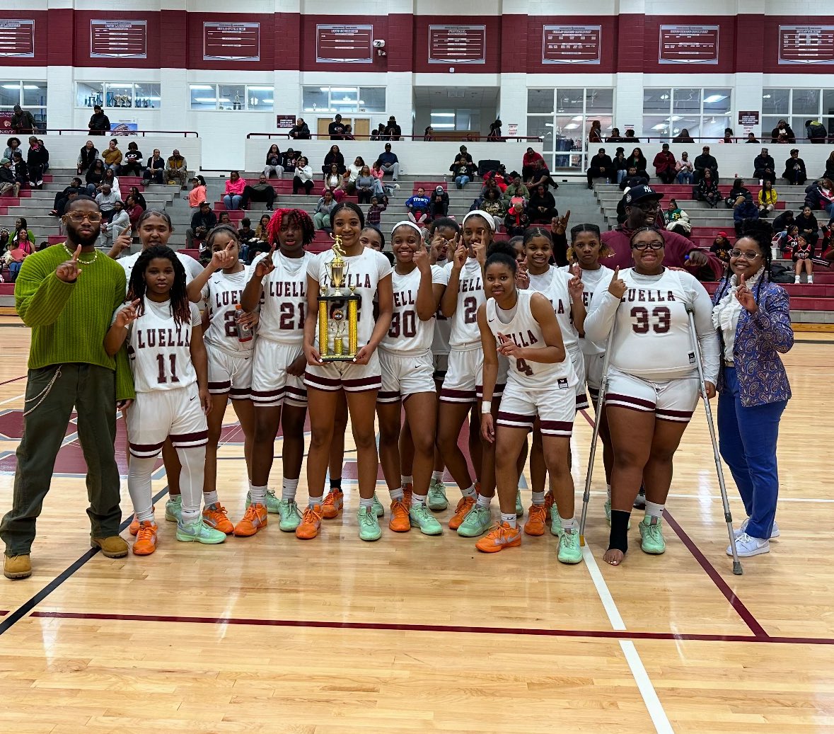 Coach Brown (@coach_lbrown) on Twitter photo Henry County JV champs
Luella -42
Vs
Dutchtown-34
<a href="/LuellaGirls/">Luella Girls Basketball</a> <a href="/MichelleAhmad9/">Luella High School Athletics</a> <a href="/KyleSandy355/">Kyle Sandy</a> <a href="/LuellaHS_HCS/">Luella High School</a> <a href="/CoachMikalUwood/">Mikal Underwood, Ed. D.</a>
đđđđ Henry County JV champs
Luella -42
Vs
Dutchtown-34
<a href="/LuellaGirls/">Luella Girls Basketball</a> <a href="/MichelleAhmad9/">Luella High School Athletics</a> <a href="/KyleSandy355/">Kyle Sandy</a> <a href="/LuellaHS_HCS/">Luella High School</a> <a href="/CoachMikalUwood/">Mikal Underwood, Ed. D.</a>
đđđđ