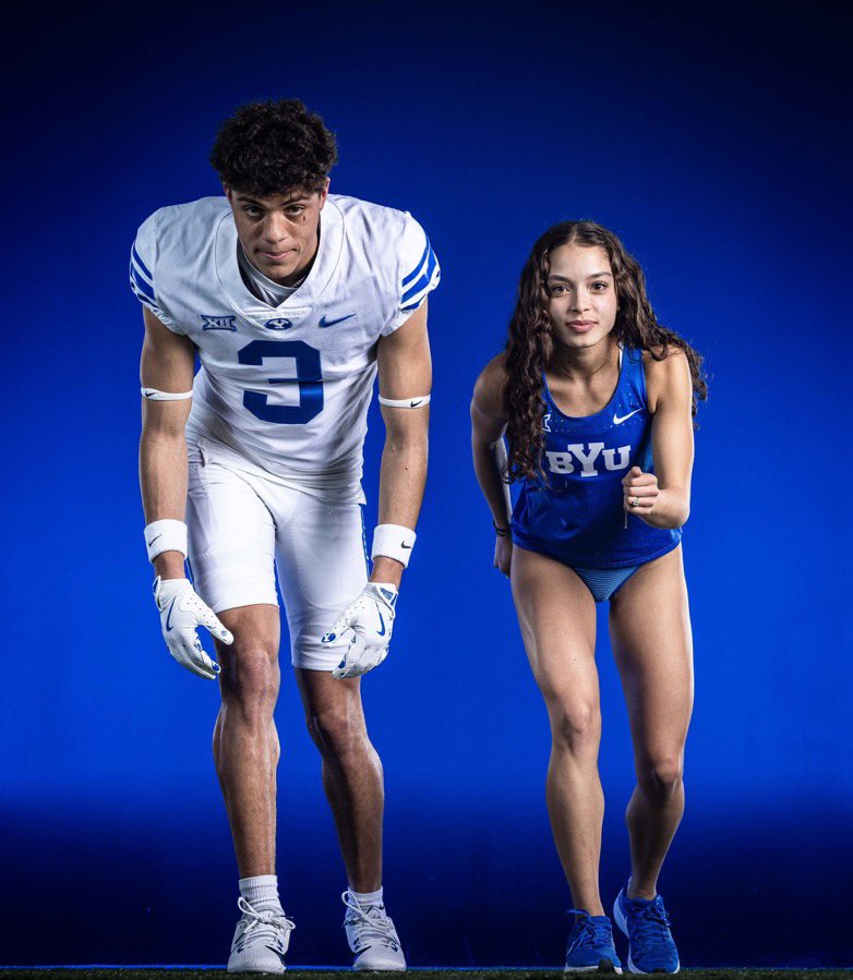 2025 DB recruit Landan Goff on why he committed to BYU:

“BYU has been one of my dream schools since I was a kid. My sister runs track there and loves the environment.”