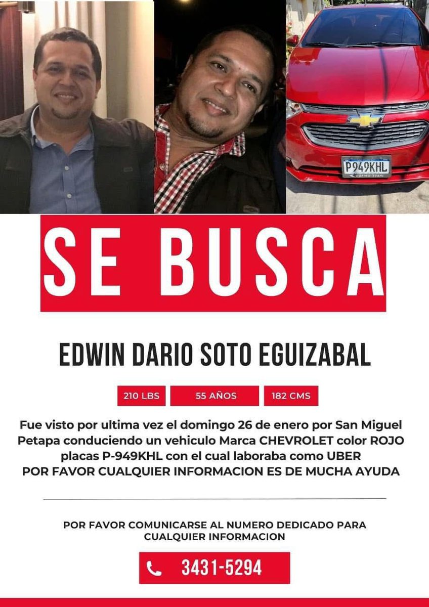 #ServicioSocial cualquier información sobre su paradero será de gran ayuda para su familia. El número para comunicarse es 3431-5294