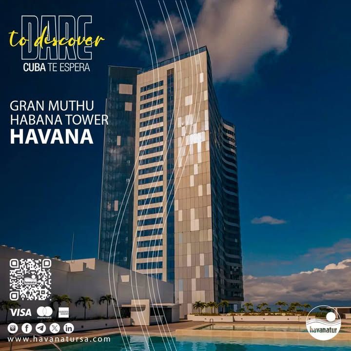 HavanaturCuba's tweet photo. #HavanaturDestinations 🆕 #Havana will soon feature a new Muthu Hotels Cuba facility 🏨
🌐 https://t.co/j2OpZIHLSu
Gran Muthu Habana Tower https://t.co/z0WYndiiPJ