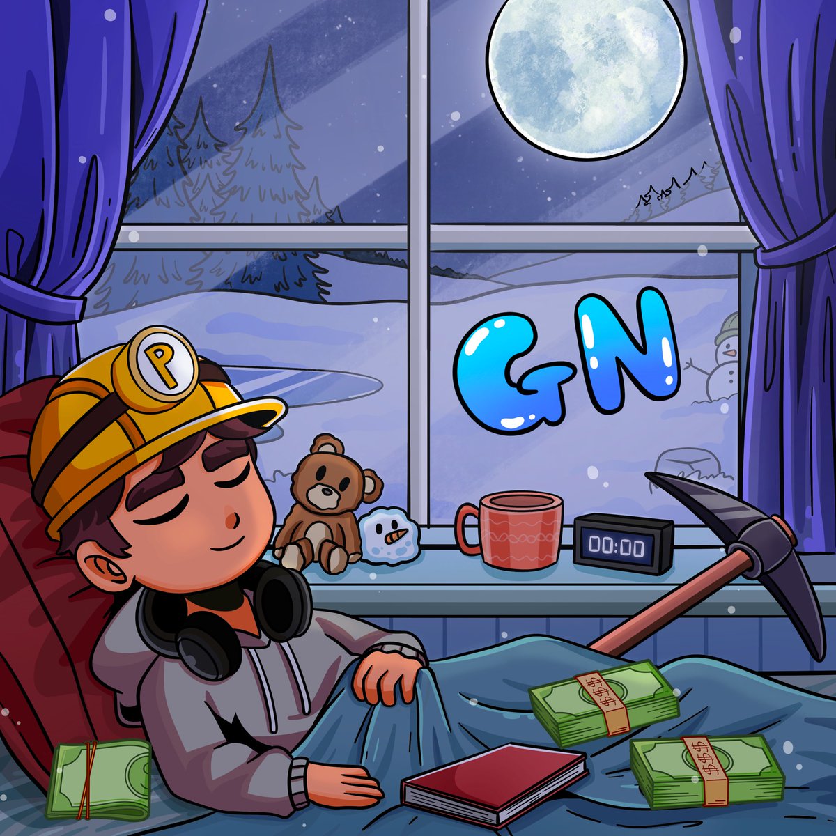 CRYooooooooo's tweet photo. GN GN https://t.co/7wh3yCxddX