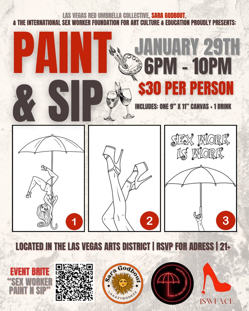 Come join us this Wednesday the 29th! ☂️❤️🎨