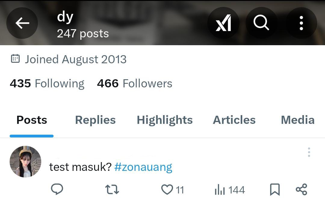 WTS ACC BA F450+

- vall (dom gmail)
- usn mulchar
- masuk mt ht deres
- di fb base ba
- masih terus diupfoll dan dimainin

SELECTIVE‼️‼️

💸65.000

#ZonaUang 10