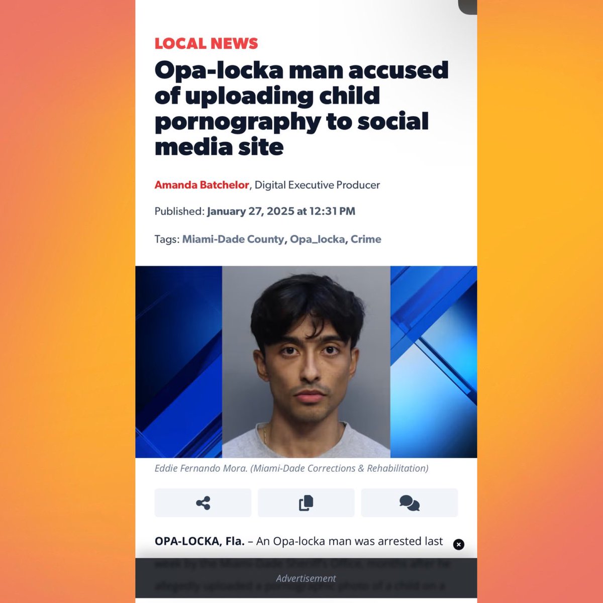 ThePopFlop's tweet photo. Stan Twitter user @morxxddie has been arrested for uploading child pornography of a 12 year old to social media site. https://t.co/AK2M8LpU92