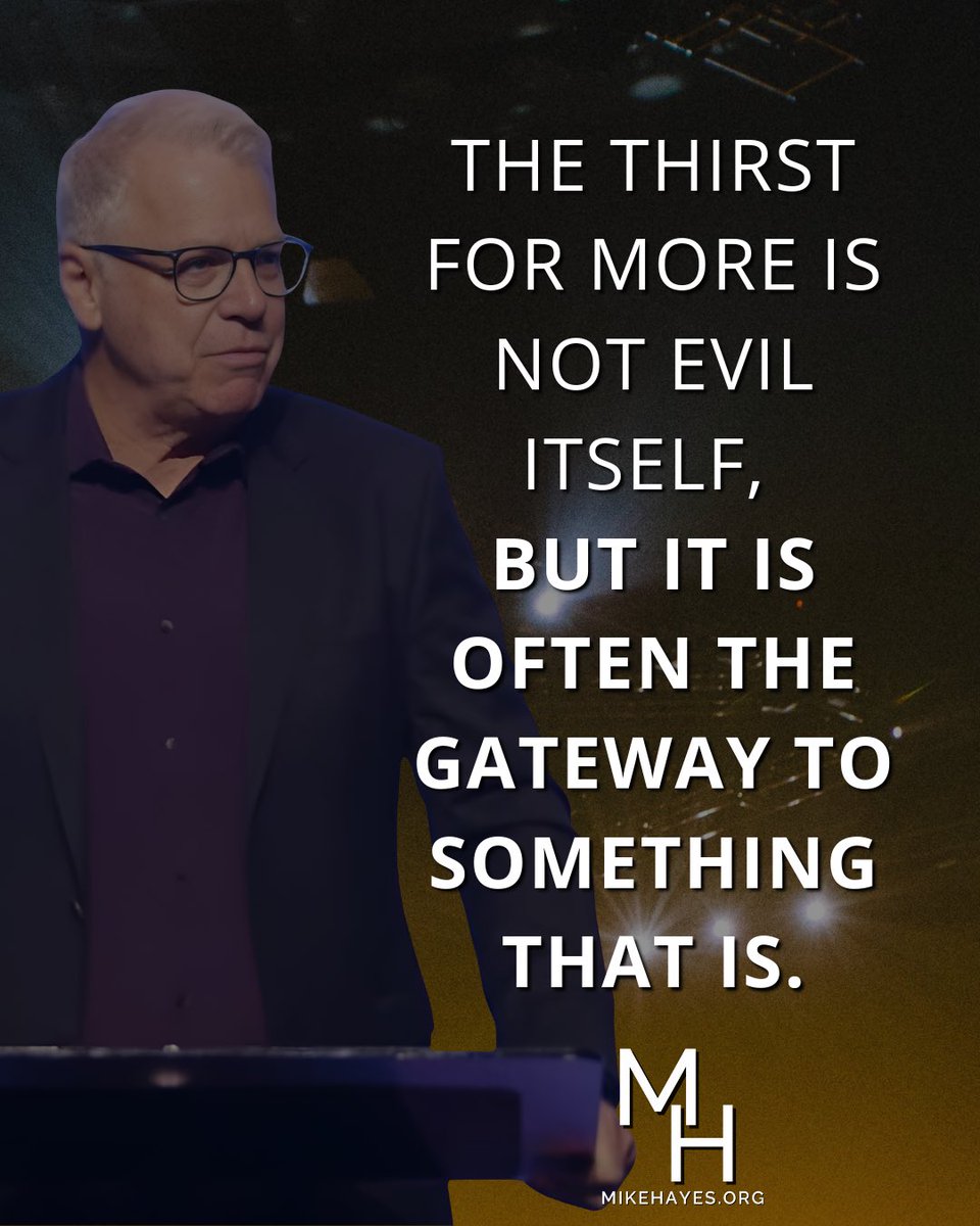 The desire for more isn’t always wrong, it’s human. But if we’re not careful, it can pull us away from God’s peace and purpose for our lives. What helps you stay grounded in Him?