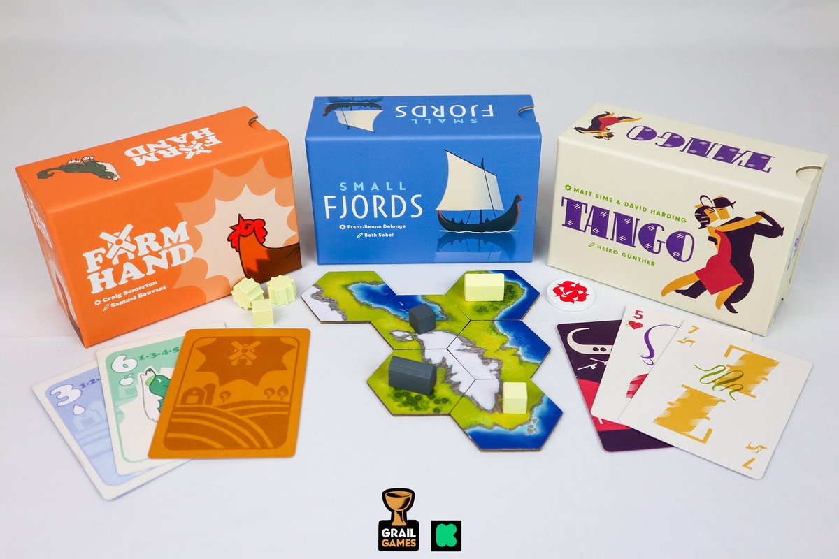 Launching tomorrow! - Lancement demain !
kickstarter.com/projects/grail…
😮😍😊 #kickstarter #grailgames #boardgames #cardgames #jeudesociete